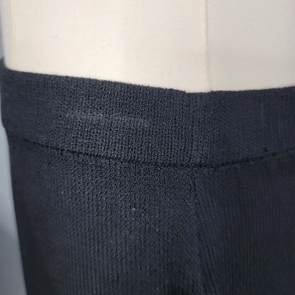 St. John Basics Santana Knit Skirt Size 8 Black Pencil Style Career Formal Wear - Picture 3 of 16